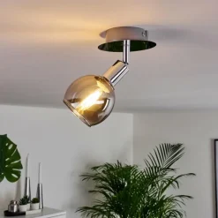 Plafonnier Stranderod Chrome, 1 lumière