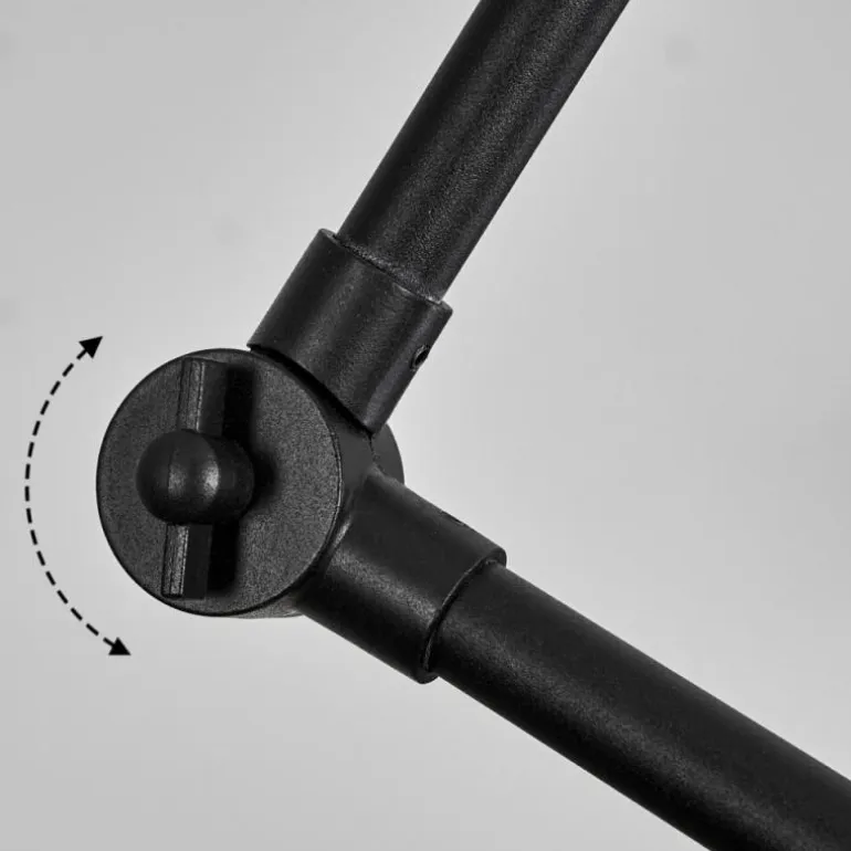 Plafonnier Tablazos Noir, 2 lumières