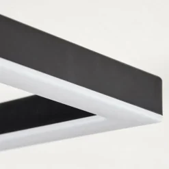 Plafonnier Taboneira LED Noir, 1 lumière