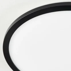 Plafonnier Tamesch LED Noir, 1 lumière