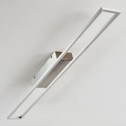 Plafonnier Tampere LED Nickel mat, 4 lumières