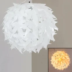 Plafonnier TAVANI Blanc, 1 lumière