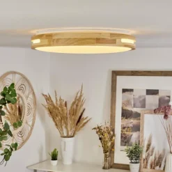 Plafonnier Tikkala LED Écru, 1 lumière