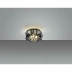Plafonnier Trio Crystel Chrome, 3 lumières