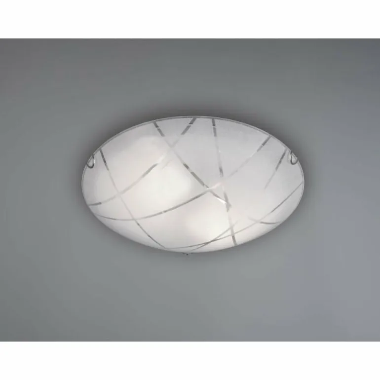 Plafonnier Trio Leuchten SANDRINA Blanc, 2 lumières