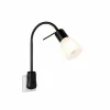 Plafonnier Trio LEVISTO LED Noir, 1 lumière