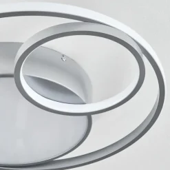 Plafonnier Vignier LED Titane, 1 lumière