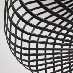 Plafonnier Wemude Noir, 1 lumière