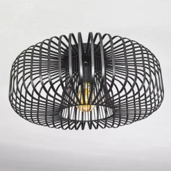 Plafonnier Wemude Noir, 1 lumière