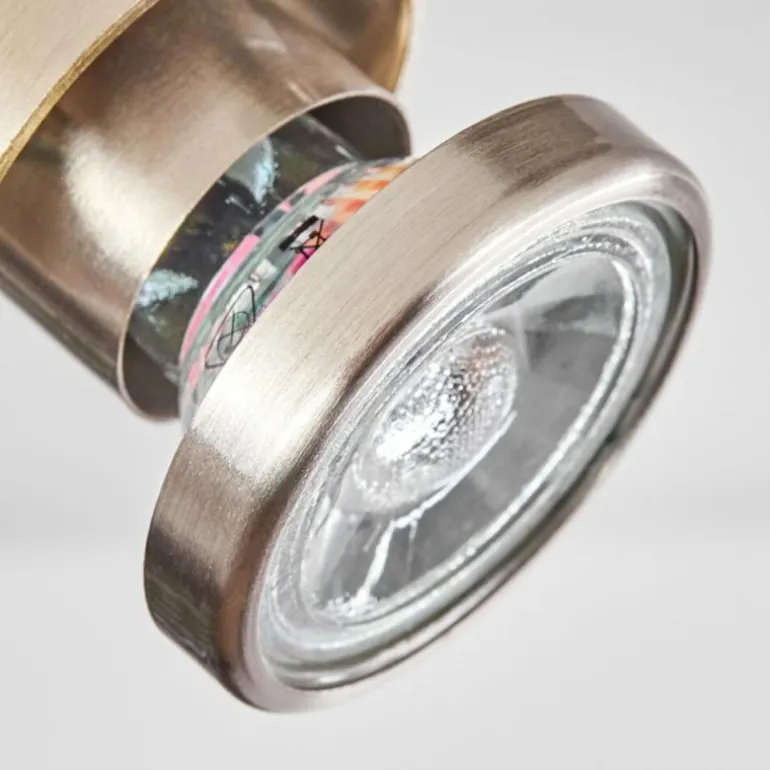 Plafonnier Yometchen LED Nickel mat, 3 lumières
