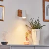 Plafonnier Zuoz Bois clair, 1 lumière