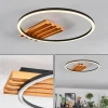 Pompu Plafonnier LED Écru, Noir, 1 lumière