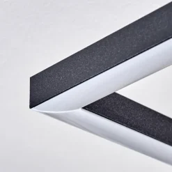 Pompu Plafonnier LED Écru, Noir, 1 lumière