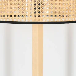 Ramila Lampadaire Écru, Noir, 1 lumière