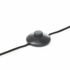 Riffelini Lampadaire Luminaires Brilliant Noir, 2 lumières