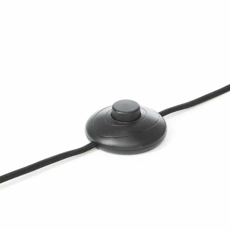 Riffelini Lampadaire Luminaires Brilliant Noir, 2 lumières