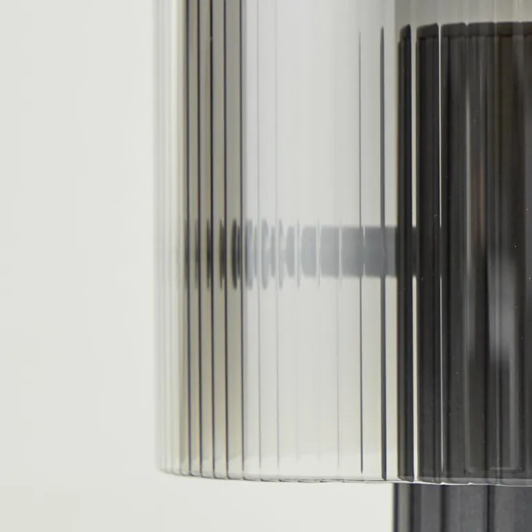 Riffelini Lampe à poser Luminaires Brilliant Noir, 1 lumière