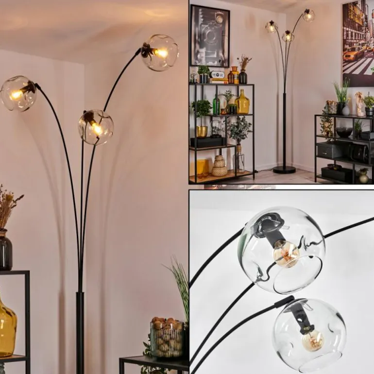 Ripoll Lampadaire Clair, 3 lumières