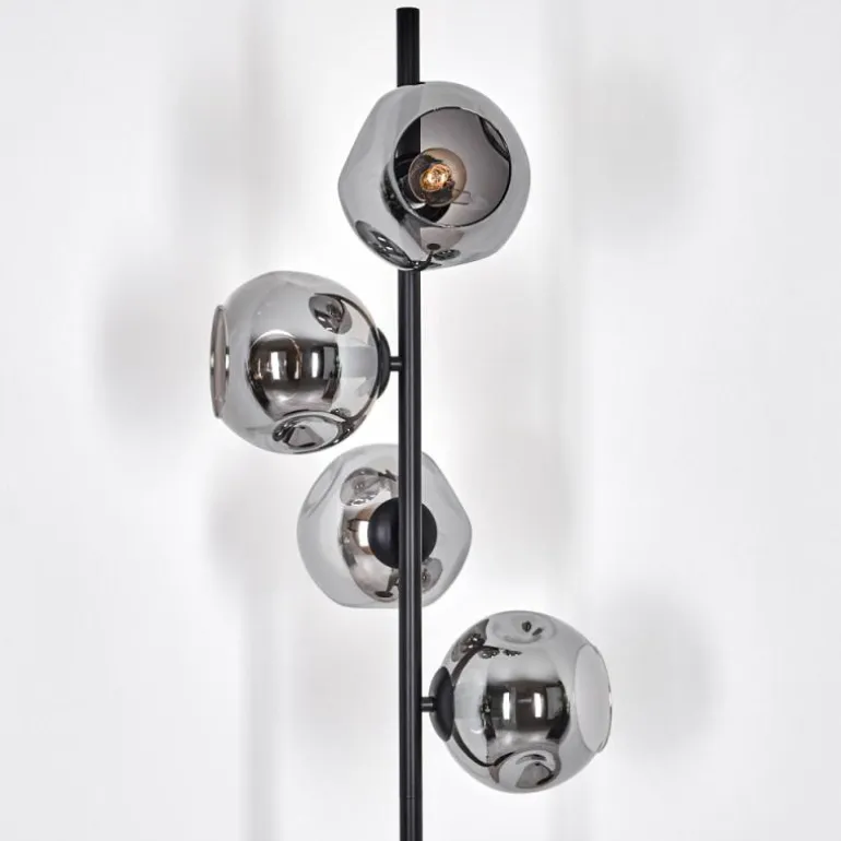 Ripoll Lampadaire Fumé, 4 lumières