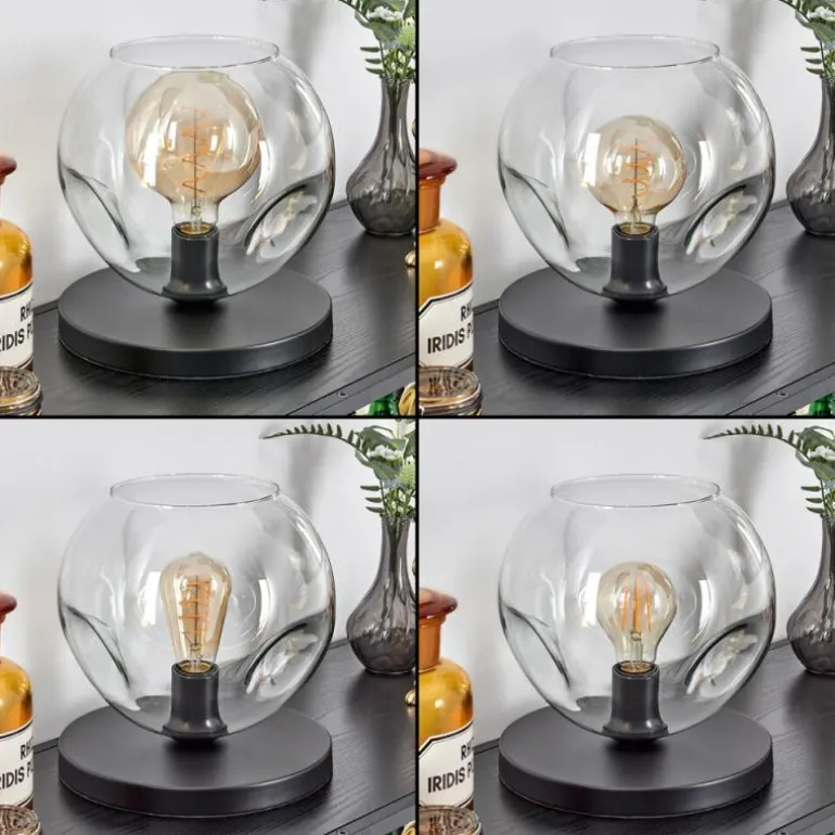Ripoll Lampe à poser Noir, 1 lumière