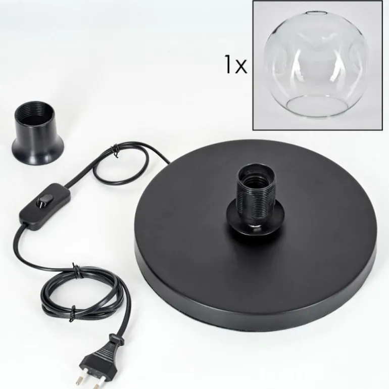 Ripoll Lampe à poser Noir, 1 lumière