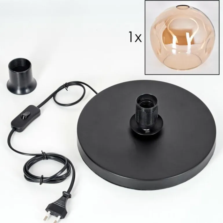 Ripoll Lampe à poser Noir, 1 lumière