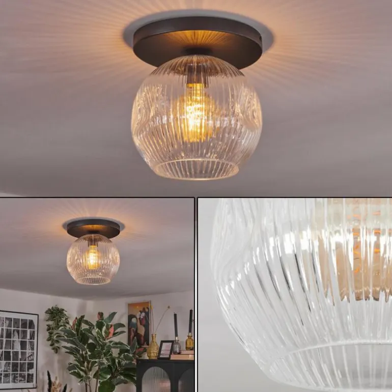 Ripoll Plafonnier, Boule lumineuse Clair, 1 lumière