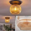 Ripoll Plafonnier, Boule lumineuse Ambre, 1 lumière