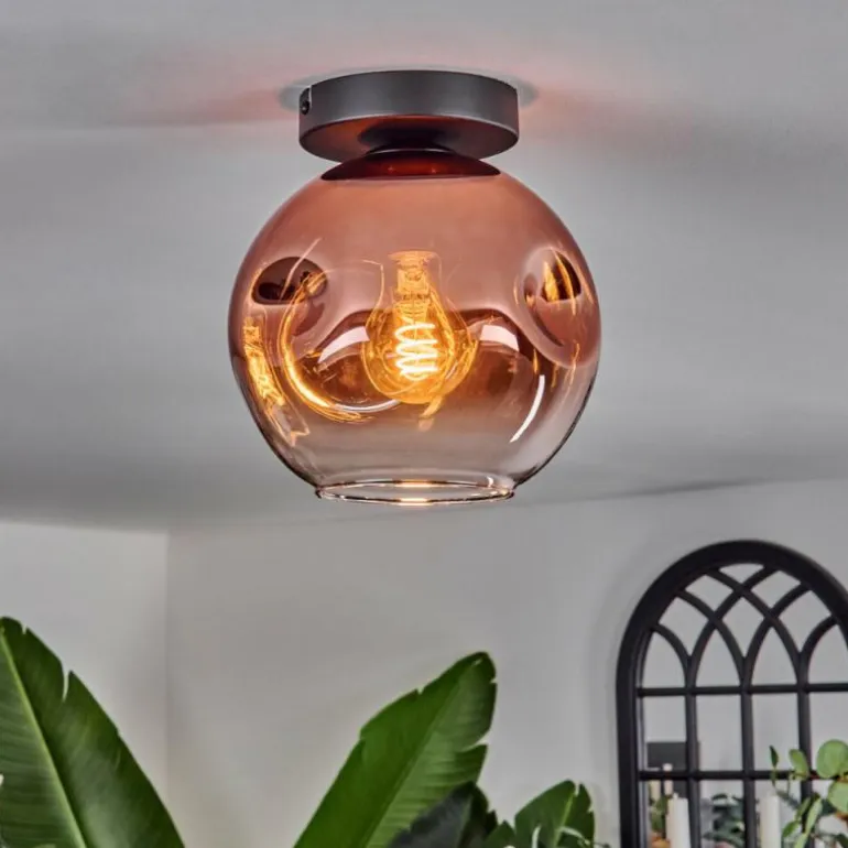 Ripoll Plafonnier Clair, Cuivré, 1 lumière
