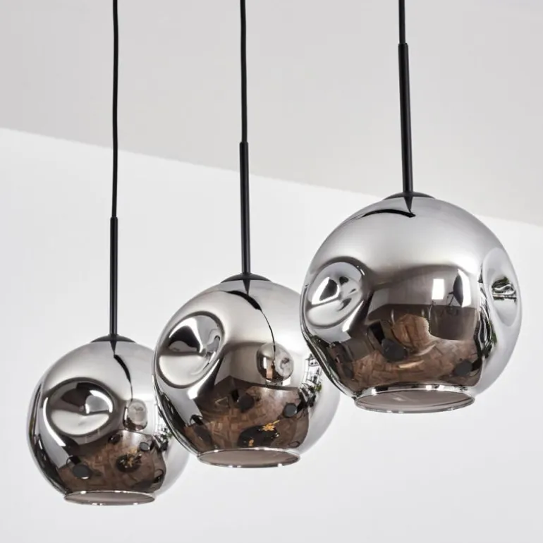 Ripoll Suspension Chrome, 3 lumières