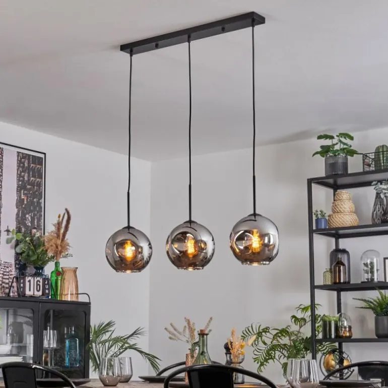 Ripoll Suspension Chrome, 3 lumières
