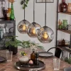 Ripoll Suspension Fumé, 3 lumières