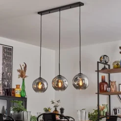 Ripoll Suspension Fumé, 3 lumières