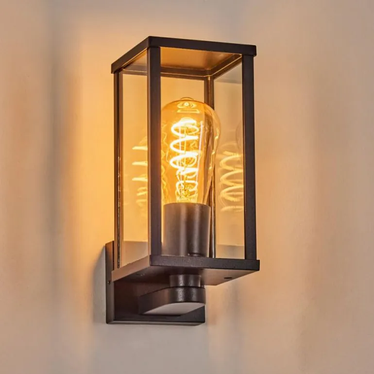 Rourega Lampe murale d´extérieur Noir, 1 lumière