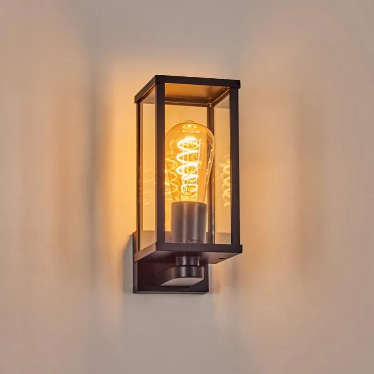 Rourega Lampe murale d´extérieur Noir, 1 lumière