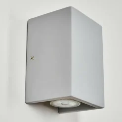 Rurup Luminaire Up & Down, Applique murale Gris, Argenté, 2 lumières