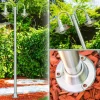 Réverbère Elima Acier inoxydable, 2 lumières