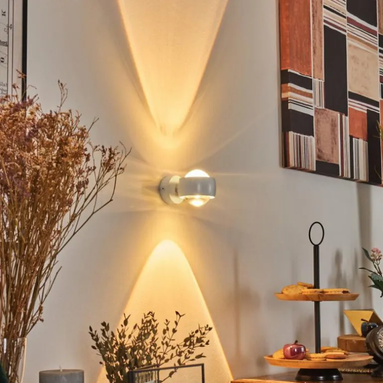 Sapri Luminaire Up & Down, Applique murale Blanc, 1 lumière