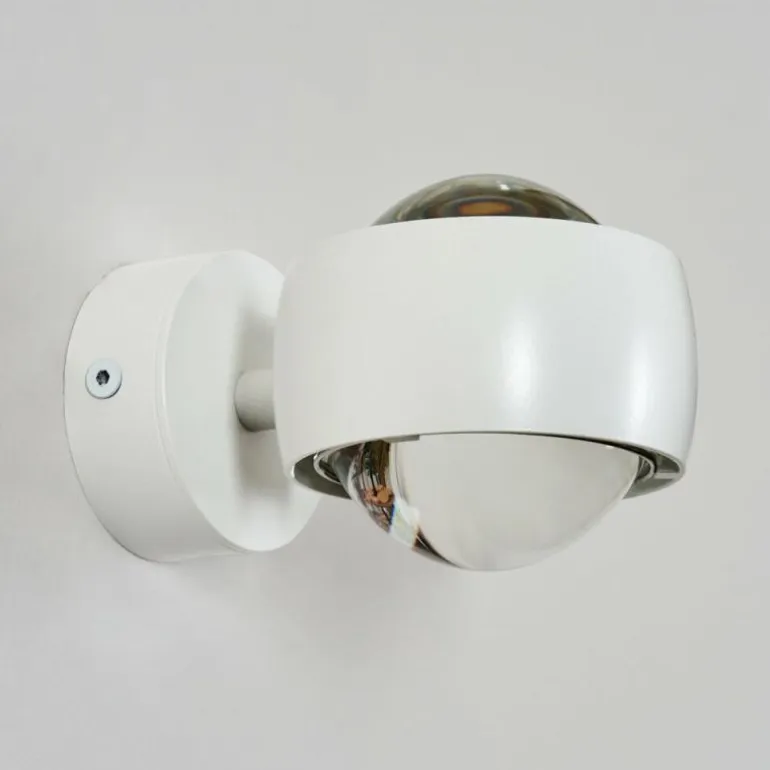 Sapri Luminaire Up & Down, Applique murale Blanc, 1 lumière