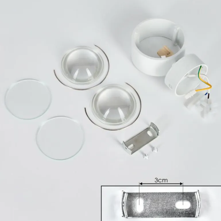 Sapri Luminaire Up & Down, Applique murale Blanc, 1 lumière