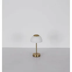 Sarima Lampe à poser Luminaires Globo Lighting LED Nickel mat, 1 lumière