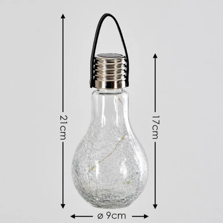 Set de lampes solaires Tian LED Argenté, 1 lumière