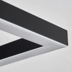 Sigersvik Plafonnier LED Écru, Noir, 1 lumière