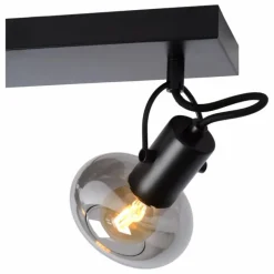 Spot de plafond Lucide MADEE Noir, 3 lumières