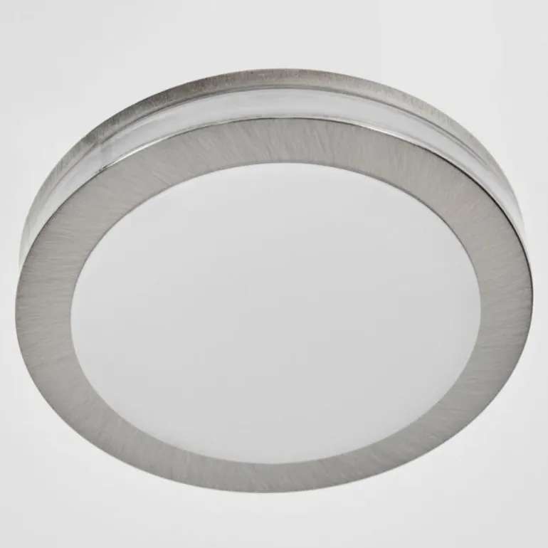 Spot encastrable Percoq LED Nickel mat, 1 lumière