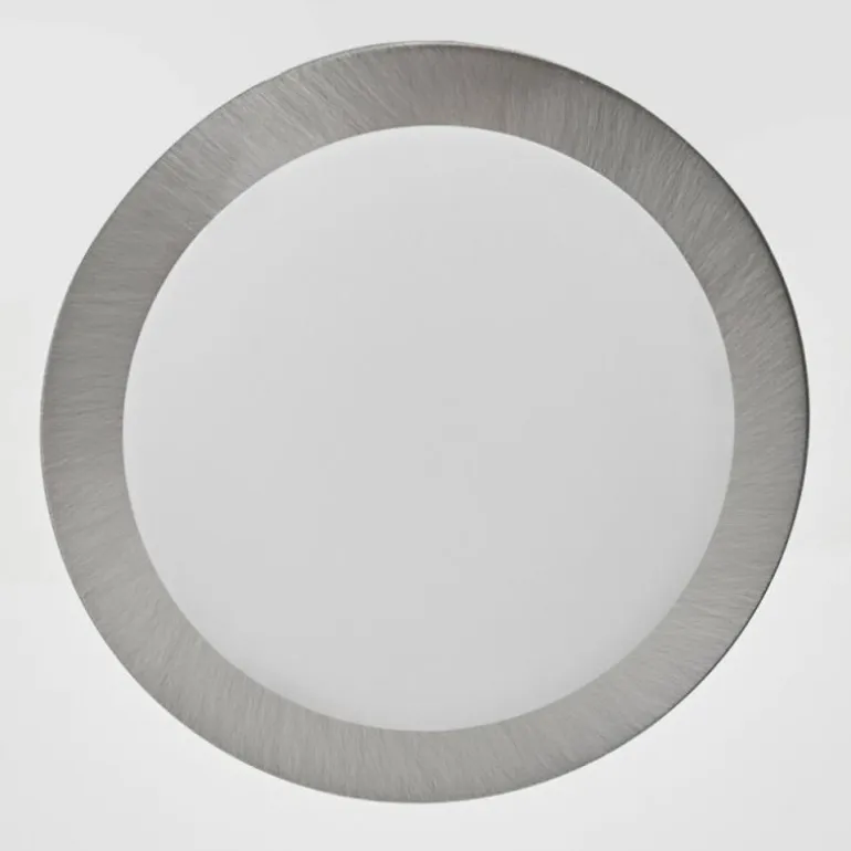 Spot encastrable Percoq LED Nickel mat, 1 lumière