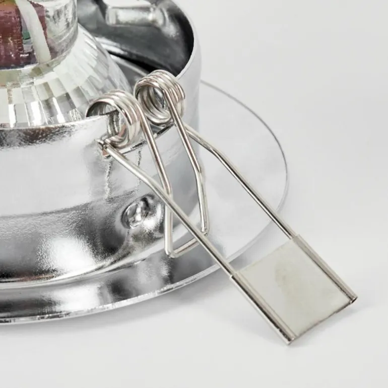 Spot encastrable Vibersviller LED Chrome, 1 lumière