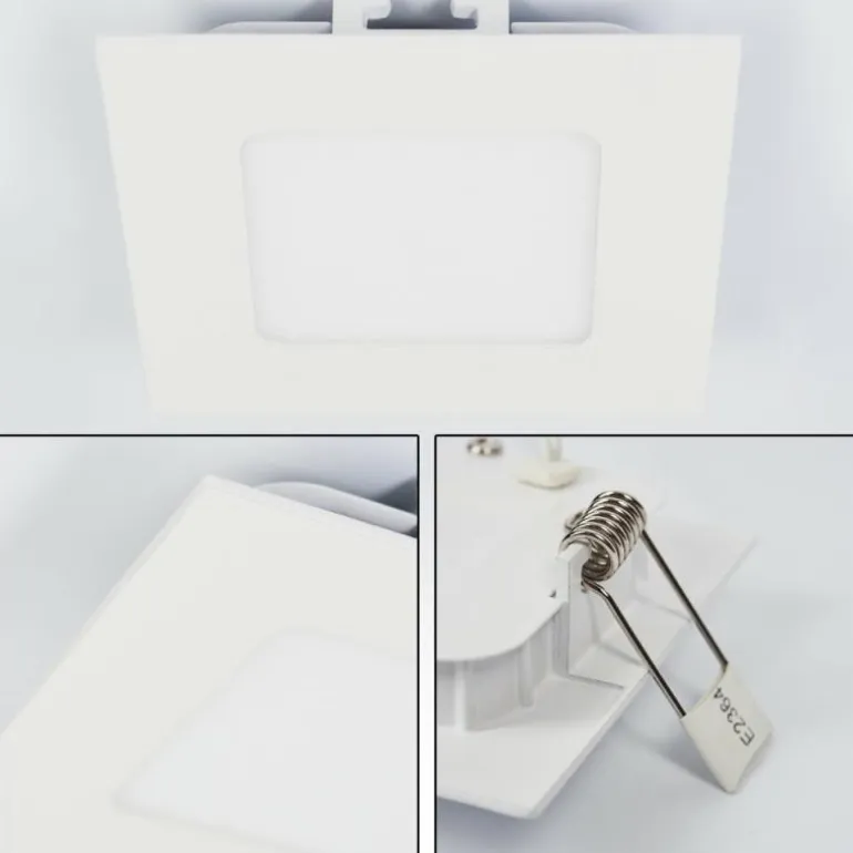 Spot encastrable Finsrud LED Blanc, 1 lumière