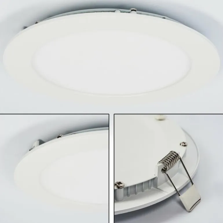 Spot encastrable Finsrud LED Blanc, 1 lumière
