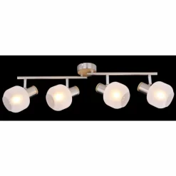 Spot Globo KABU Blanc, 4 lumières
